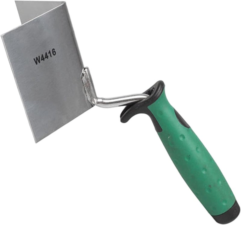 PUXING Drywall Corner Tool Drywall Outside Corner Knife Corner Drywall Tool Stainless Steel Corner Trowel Lining Plastering Trowel Angled Hand Tool for Plastering Brickwork(SIZE:external) - Image 3